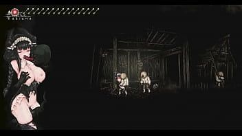 play Cute girl having sex with monsters men in sinisistar hentai game