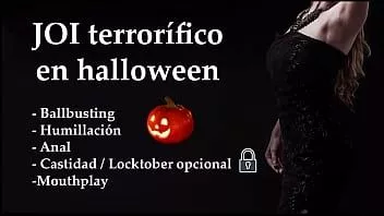 Play Joi terrorífico halloween. anal, ballbusting, humillación...
