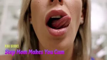 Play Step mom makes you cum with just her mouth - nikki brooks - asmr