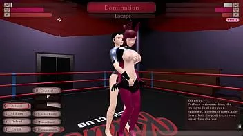Abspielen Kinky Fight Club [Wrestling-Hentai-Spiel] Folge 1 harter Pegging-Sexkampf im Ring für ein nuttiges Bunnygirl