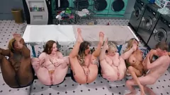 Abspielen Hardcore -Wäschelast: Petite Milfs & kurvige Amateure in Porno POV